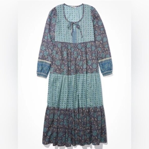 American Eagle, Women's Long-Sleeve Midi Dress. Size: M. NWT (1668) - Picture 8 of 9